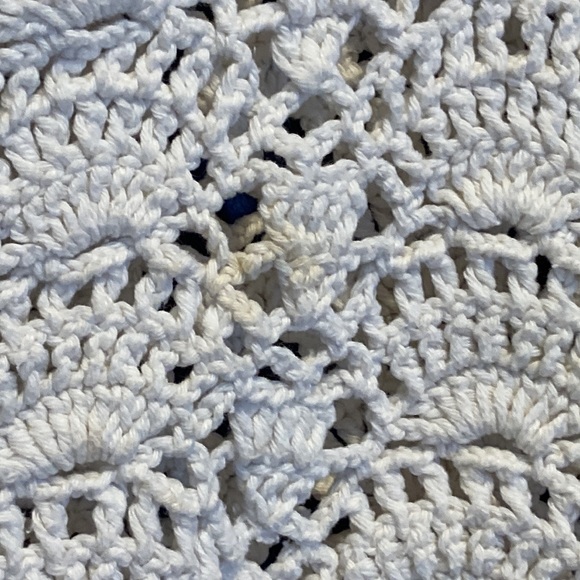 FINE LINE Crochet Button Tank Top - Picture 3 of 4